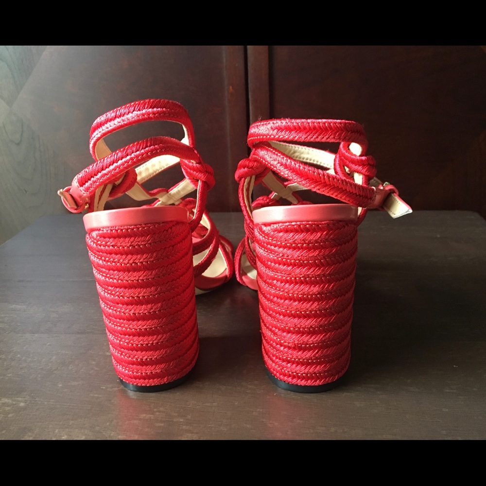 Cabi red Tiptoe Sandal - Picture 3 of 6